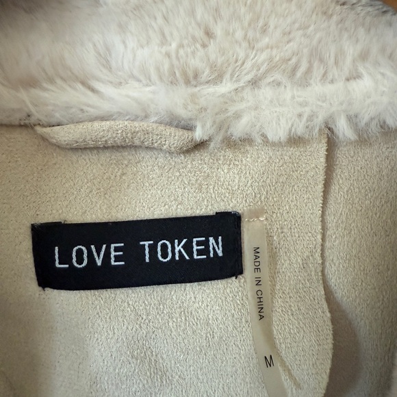 Love Token Cream Teddy Jacket - Picture 2 of 4